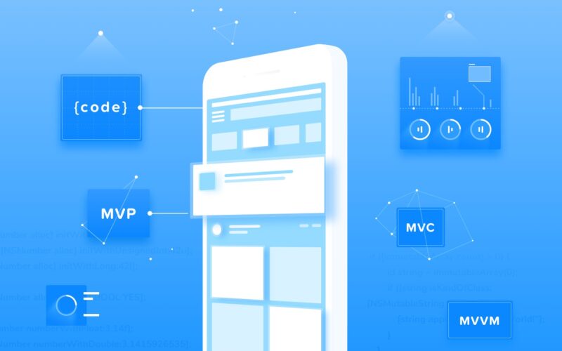 MVC MVP MVVM model-view-view-model design pattern iOS android apps